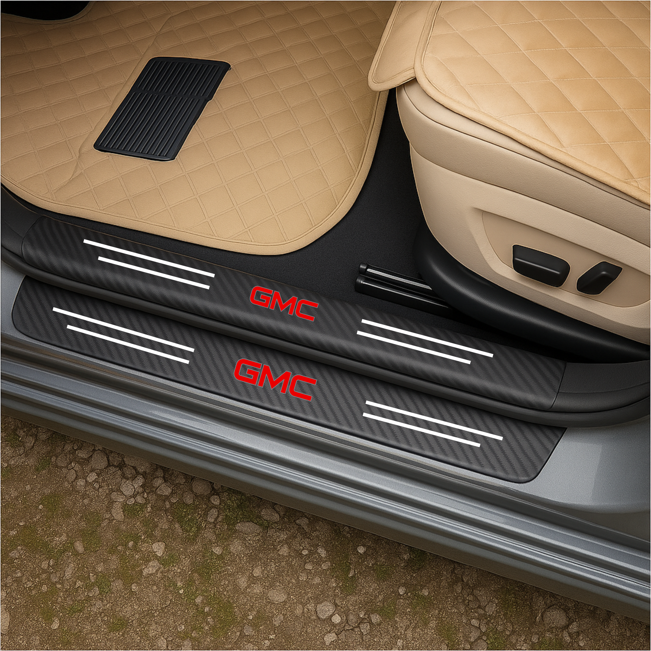 CarbonGrip PRO | Custom door sill protectors