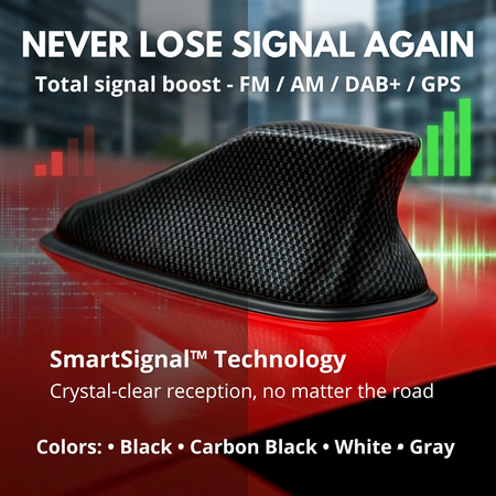 Shark Car Antenna – Enhanced Radio Reception & Premium Design